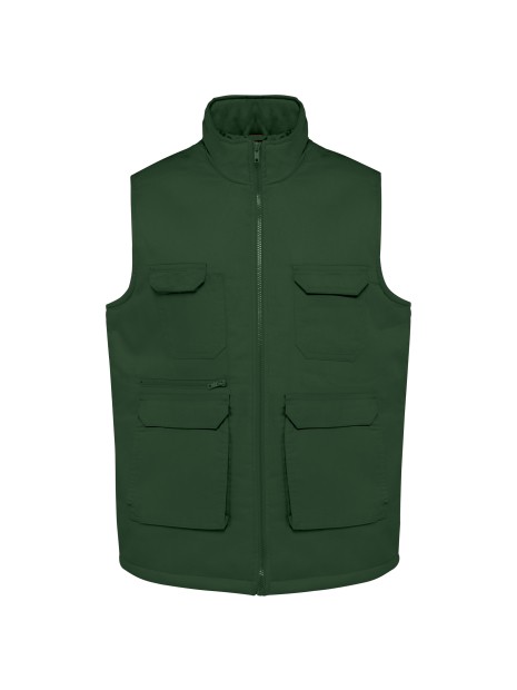 WK. DESIGNED TO WORK Gilet polycoton multipoches rembourré unisexe /api/colors/04ff5422-733a-4283-80b4-be8cd0eba314 personnalisable