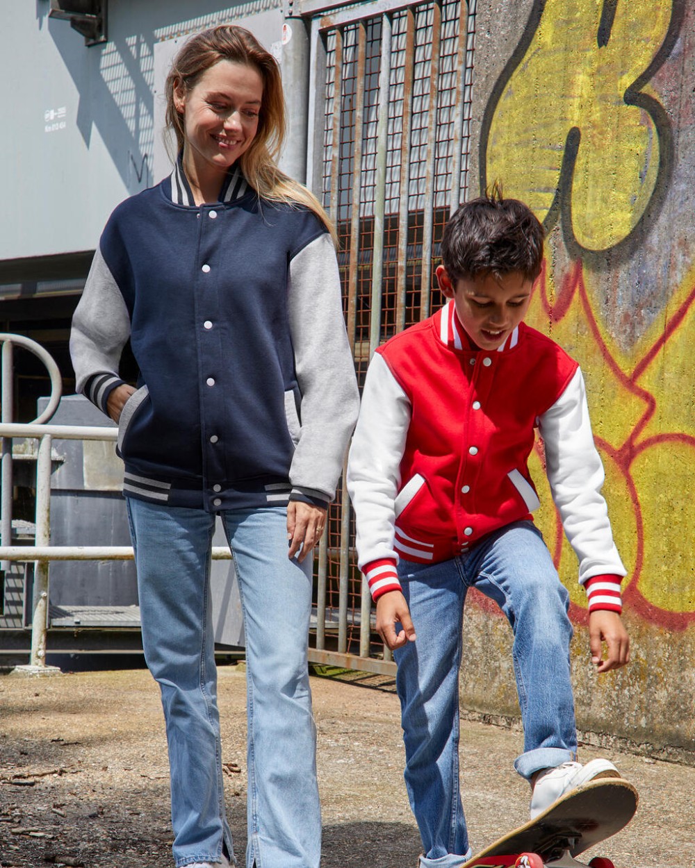 Sweaters & hoodies  Originals Varsity Jacket Kids voor bedrukking &amp; borduring