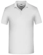 Polo's JAMES & NICHOLSON Men`s Bio Workwear Polo voor bedrukking &amp; borduring