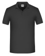 JAMES & NICHOLSON Men`s Bio Workwear Polo Poloshirts personalisierbar