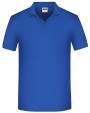 JAMES & NICHOLSON Men`s Bio Workwear Polo Poloshirts personalisierbar