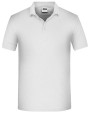JAMES & NICHOLSON Men`s Bio Workwear Polo Poloshirts personalisierbar