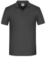 JAMES & NICHOLSON Men`s Bio Workwear Polo Poloshirts personalisierbar