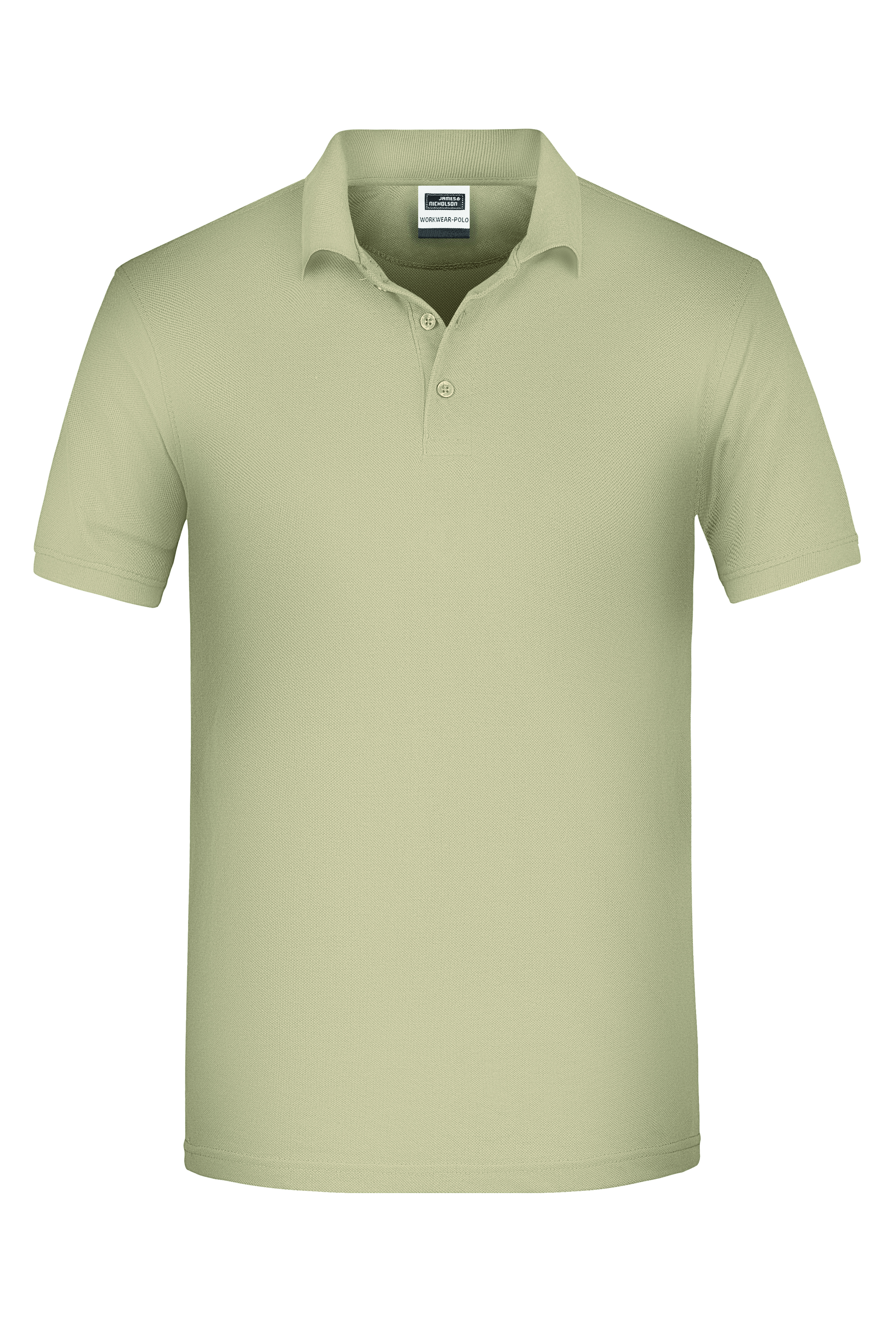 Polo's JAMES & NICHOLSON Men`s Bio Workwear Polo voor bedrukking &amp; borduring
