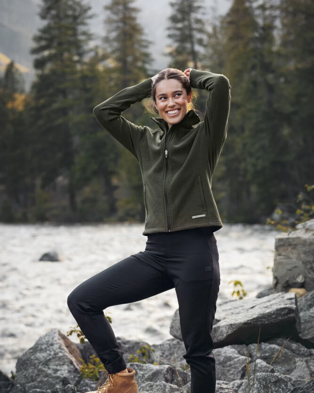 CUTTER & BUCK Hunts Point Flecce Full Zip Women Polar Fleeces personalisierbar