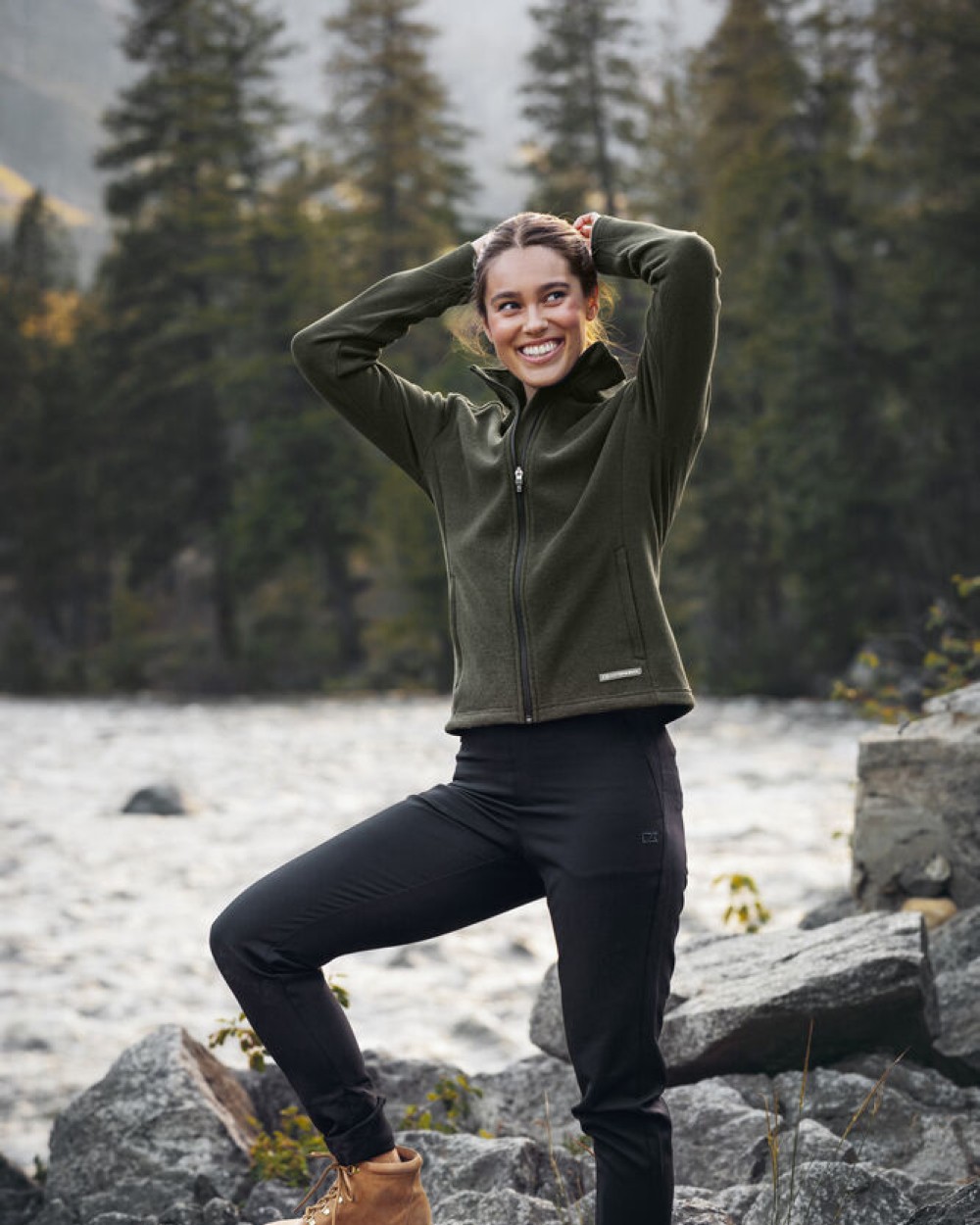 Laines polaires personnalisable CUTTER & BUCK Hunts Point Fleece Full Zip Women