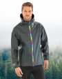 Vestes personnalisable RESULT Prism PU Waterproof Jacket with Recycled Backing