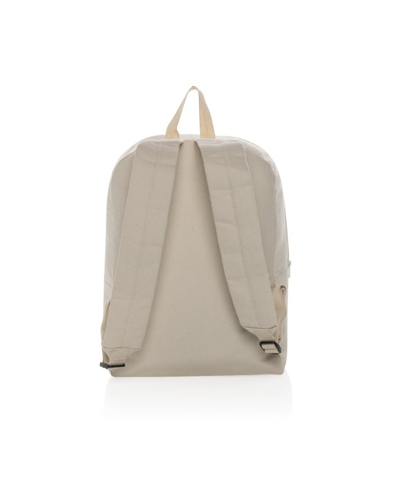 4DO Impact Aware™ 285g/m² rCanvas-Rucksack, ungefärbt Taschen personalisierbar