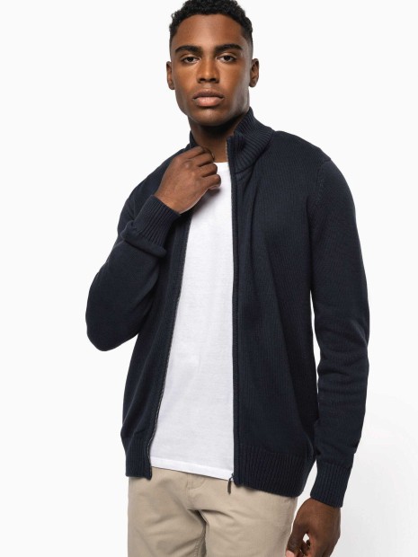 Pulls à personnaliser KARIBAN Cardigan zippé 