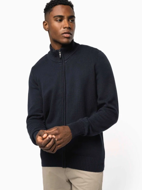 Pulls à personnaliser KARIBAN Cardigan zippé 