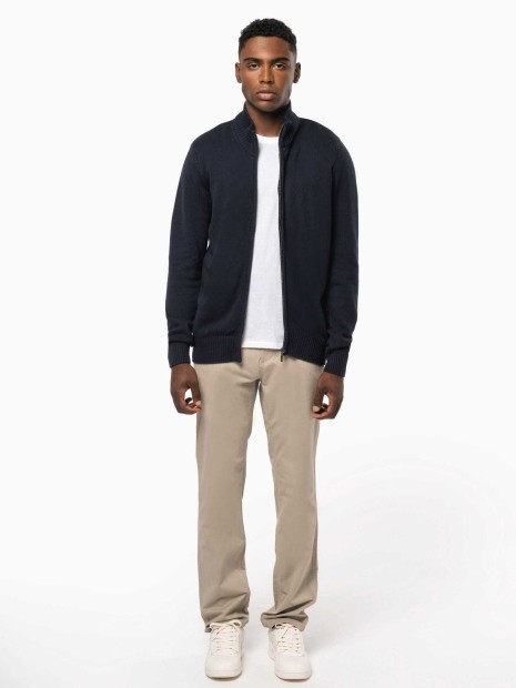 Pulls à personnaliser KARIBAN Cardigan zippé 