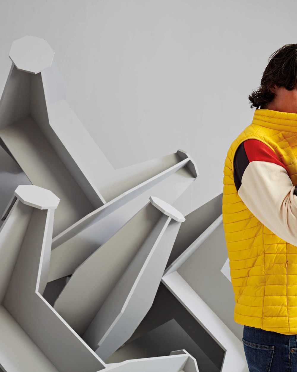 2786 Tribe fineline padded gilet Jacken personalisierbar