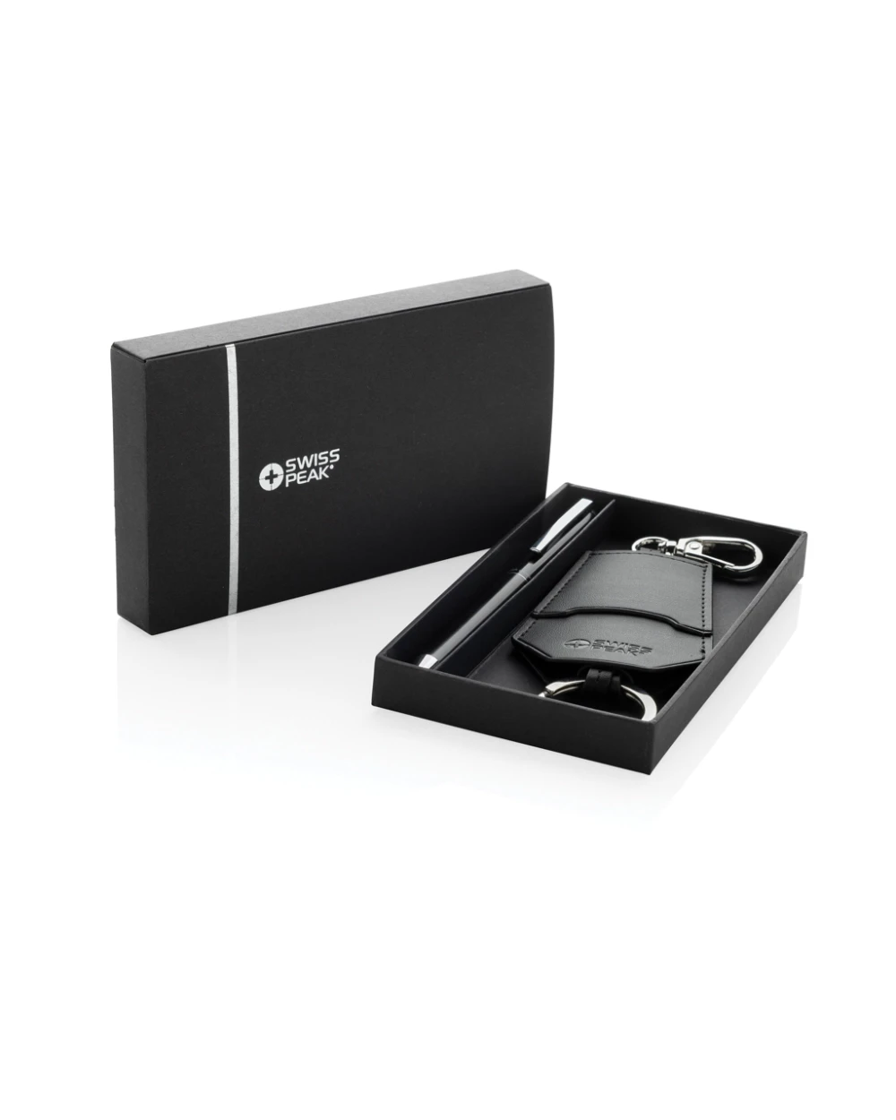 Tassen & Zakken SWISS PEAK SP Tula RCS sleutelhanger en pen gift set voor bedrukking &amp; borduring