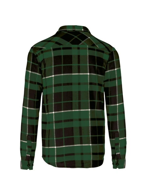 KARIBAN Surchemise à carreaux doublée sherpa homme /api/colors/faa042e8-4ad5-431a-9b90-fc21a7dc2e4b personnalisable