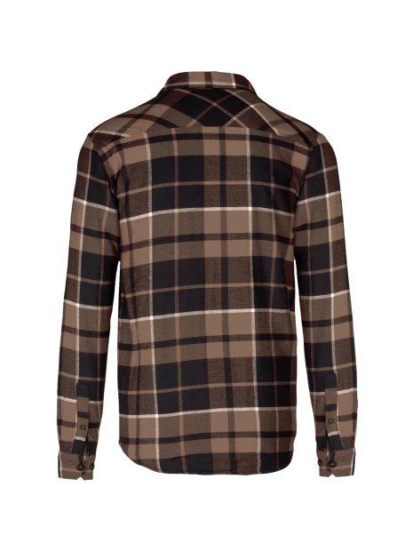 KARIBAN Surchemise à carreaux doublée sherpa homme /api/colors/a31cec50-6ff8-440d-a72e-a704eb46b84b personnalisable