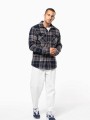 Vestes à personnaliser KARIBAN Surchemise à carreaux doublée sherpa homme 