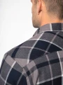 Vestes à personnaliser KARIBAN Surchemise à carreaux doublée sherpa homme 