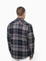 Vestes à personnaliser KARIBAN Surchemise à carreaux doublée sherpa homme 
