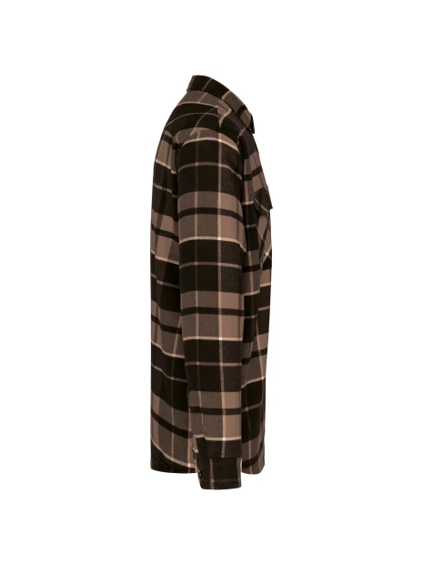 KARIBAN Surchemise à carreaux doublée sherpa homme /api/colors/a31cec50-6ff8-440d-a72e-a704eb46b84b personnalisable
