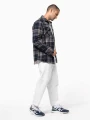 Vestes à personnaliser KARIBAN Surchemise à carreaux doublée sherpa homme 