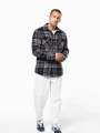 Vestes à personnaliser KARIBAN Surchemise à carreaux doublée sherpa homme 