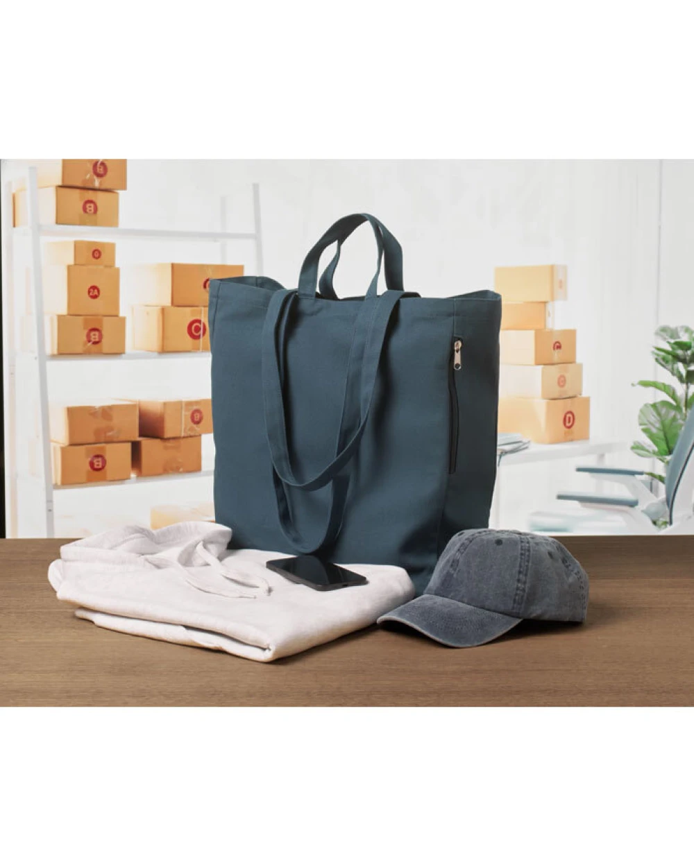 Sacs & Bagagerie personnalisable 4DO Sac shopping en coton recyclé