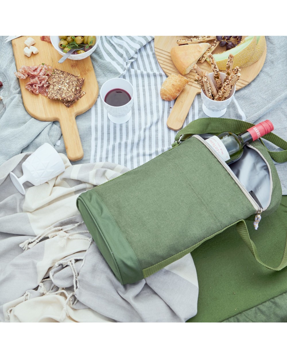 SAGAFORM Sagaform City Kühltasche hoch 9 Liter Taschen personalisierbar