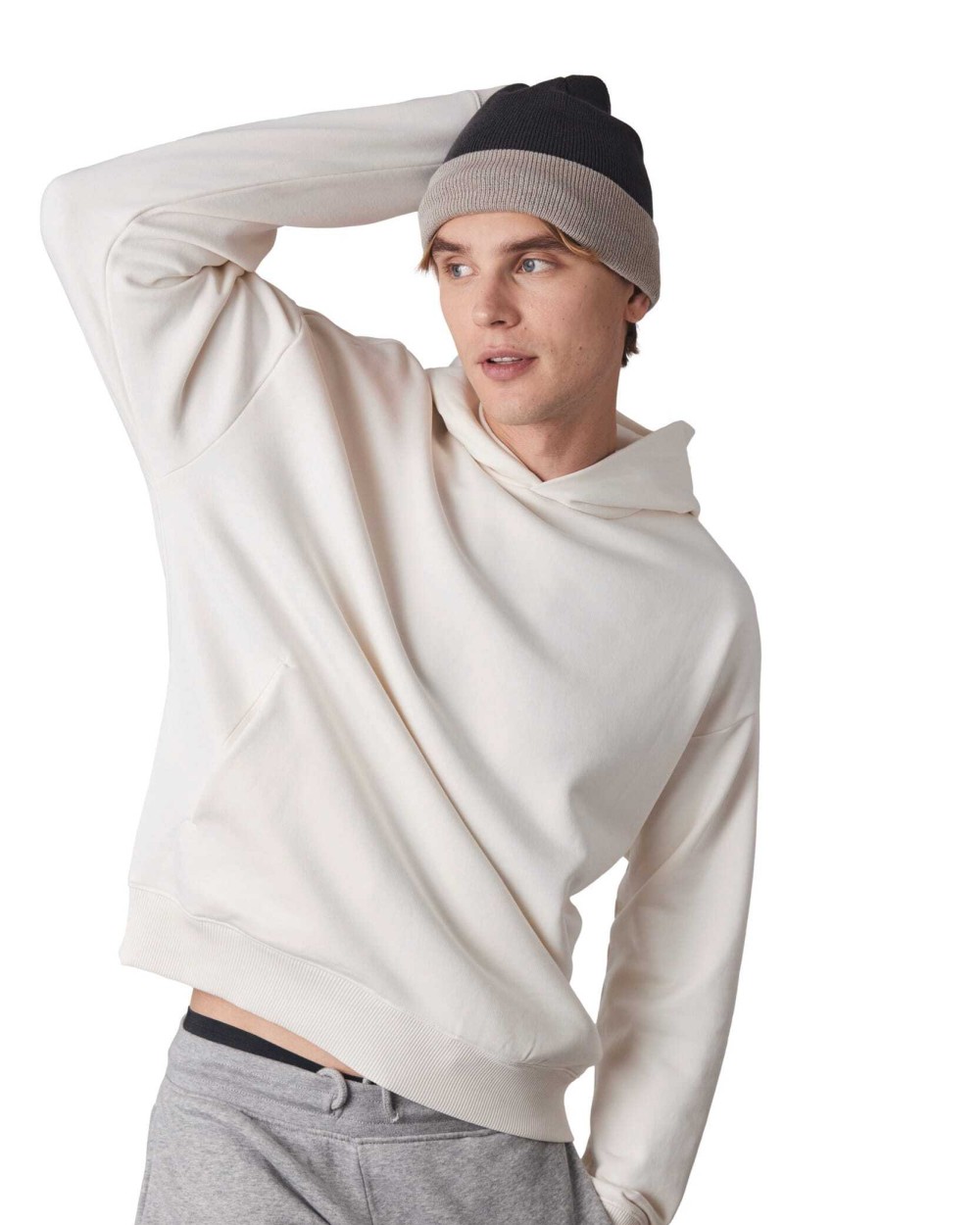 Bonnets personnalisable K-UP Bonnet bicolore avec revers