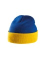K-UP Bonnet bicolore avec revers /api/colors/4db825f7-c8dd-40a2-bcc6-d31c66051bc7 personnalisable