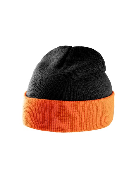 K-UP Bonnet bicolore avec revers /api/colors/a825d0cb-4b81-4fb3-8c4e-0cffe2e80eec personnalisable