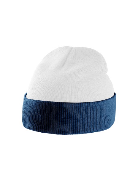 K-UP Bonnet bicolore avec revers /api/colors/7106f99d-2e20-4f66-8e9f-e598d6240563 personnalisable