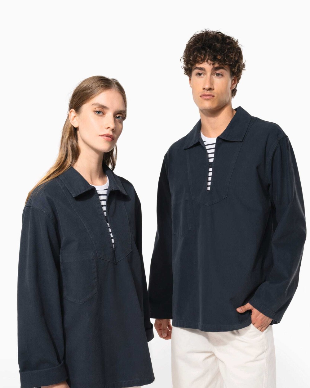 Sweaters & hoodies KARIBAN Matrozenshirt voor bedrukking &amp; borduring