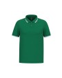 Polos personnalisable KARIBAN Polo homme manches courtes à liserés contrastés