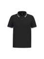 KARIBAN Polo homme manches courtes à liserés contrastés /api/colors/e945e77a-c49d-482d-a416-924871e9a782 personnalisable