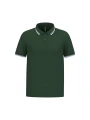 KARIBAN Polo homme manches courtes à liserés contrastés /api/colors/412d1f56-3a7a-4301-824d-97a0bc59b3a1 personnalisable