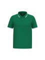 KARIBAN Polo homme manches courtes à liserés contrastés /api/colors/9c6146b3-e8d0-4ddb-b977-9be0bb3ee621 personnalisable