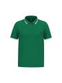KARIBAN Polo homme manches courtes à liserés contrastés /api/colors/9c6146b3-e8d0-4ddb-b977-9be0bb3ee621 personnalisable