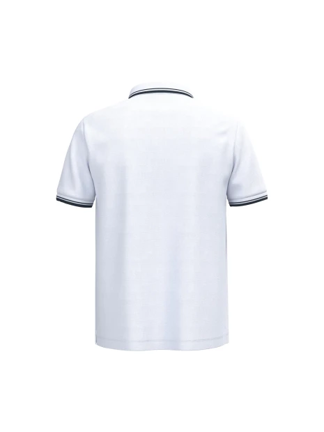 KARIBAN Polo homme manches courtes à liserés contrastés /api/colors/7106f99d-2e20-4f66-8e9f-e598d6240563 personnalisable