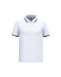 Polos personnalisable KARIBAN Polo homme manches courtes à liserés contrastés