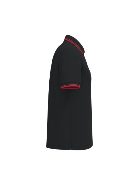 KARIBAN Polo homme manches courtes à liserés contrastés /api/colors/b084ccc6-964d-4c40-a33e-0f276869188a personnalisable