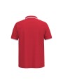 KARIBAN Polo homme manches courtes à liserés contrastés /api/colors/b7356eda-6c72-4d03-829c-6a61c9e04b1f personnalisable