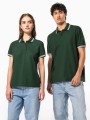 Polos à personnaliser KARIBAN Polo homme manches courtes à liserés contrastés 