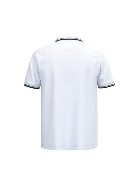 KARIBAN Polo homme manches courtes à liserés contrastés /api/colors/f7bbab39-eed0-4e10-a2bb-e238550dbaf8 personnalisable