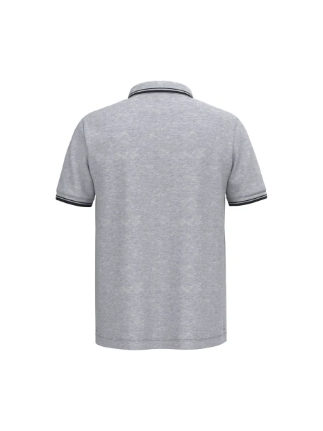 KARIBAN Polo homme manches courtes à liserés contrastés /api/colors/4d32e1db-15c2-4afb-a795-282da2f118eb personnalisable