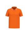 Polos personnalisable KARIBAN Polo homme manches courtes à liserés contrastés