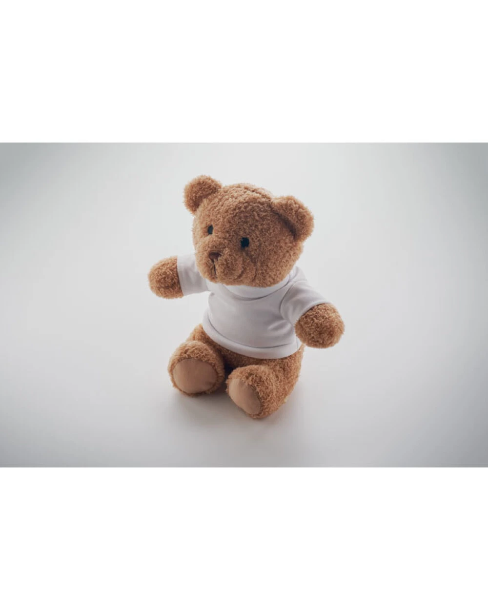 Benodigdheden 4DO Teddybeer met T-shirt 23cm voor bedrukking &amp; borduring