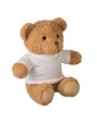 Benodigdheden 4DO Teddybeer met T-shirt 23cm voor bedrukking &amp; borduring