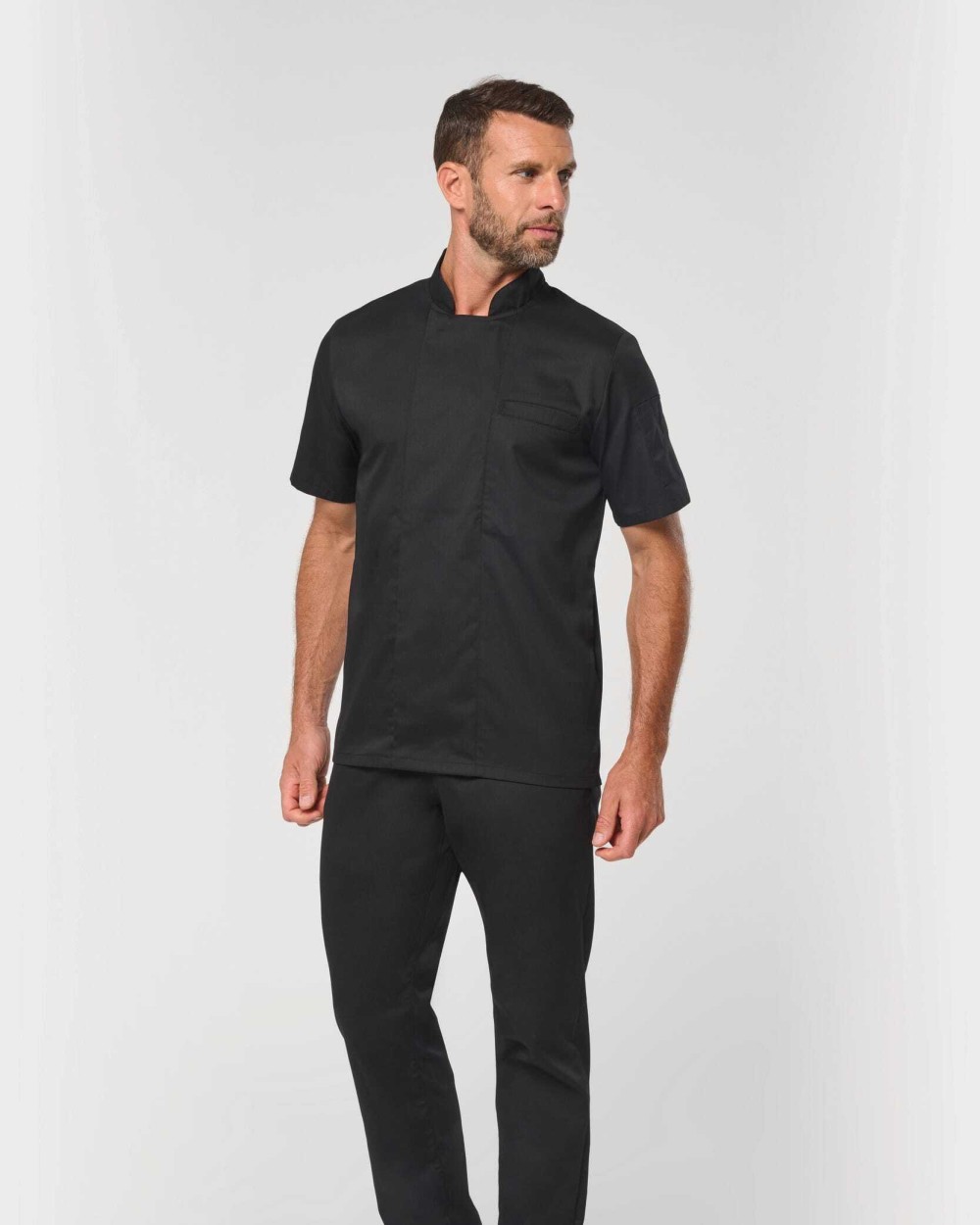 Vestes personnalisable WK. DESIGNED TO WORK Veste de cuisine écoresponsable manches courtes unisexe