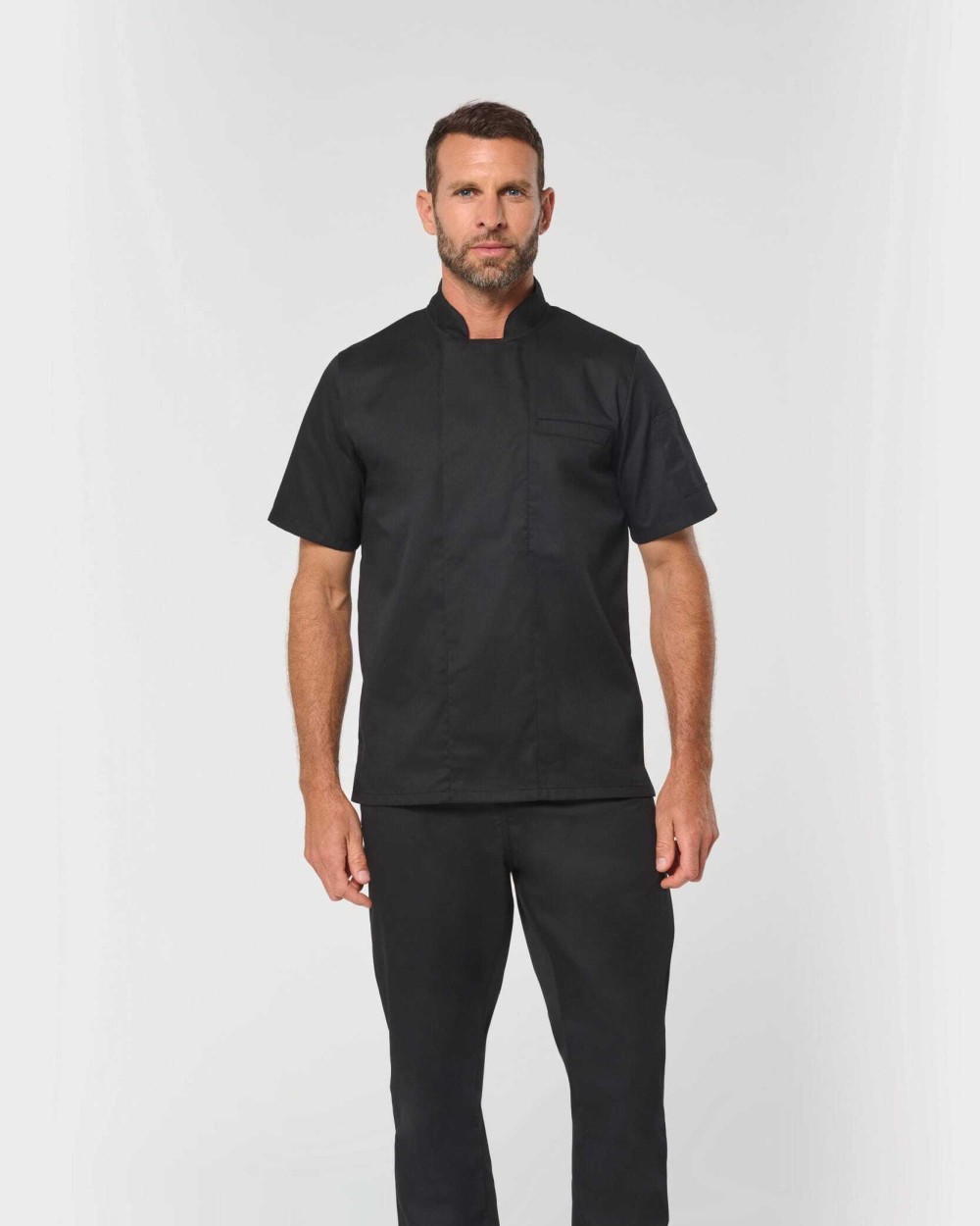 Vestes personnalisable WK. DESIGNED TO WORK Veste de cuisine écoresponsable manches courtes unisexe