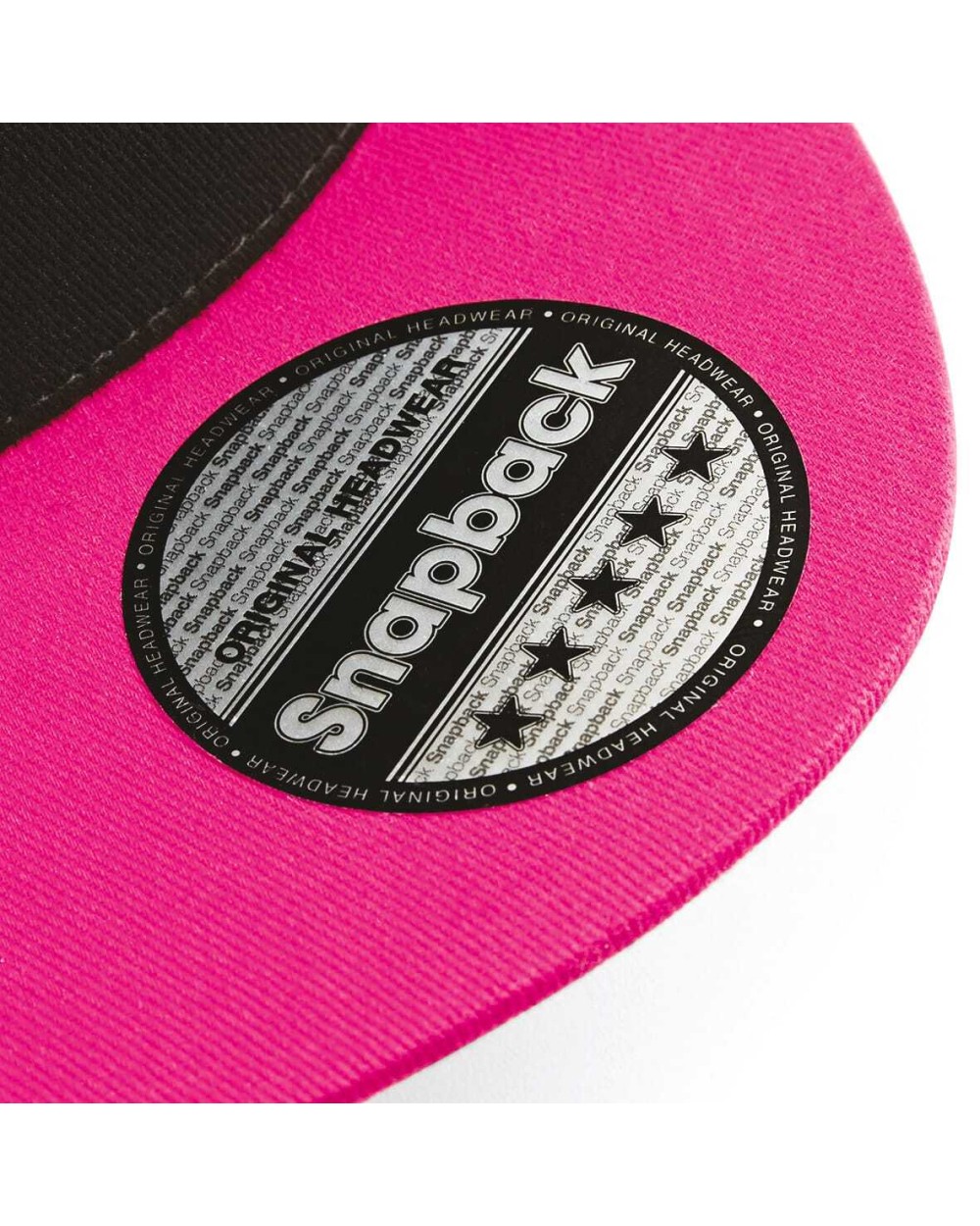 Casquettes personnalisable BEECHFIELD Casquette Snapback contrastée - 5 panneaux